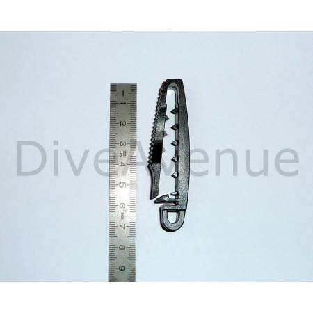 Belt stop or scuba weight keeper w/ hook