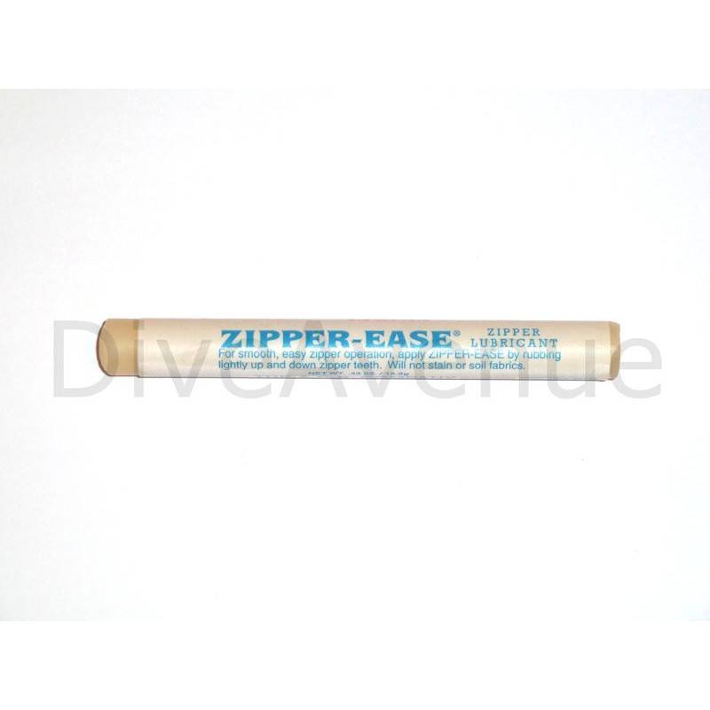 Zipper ease soft wax lubricant