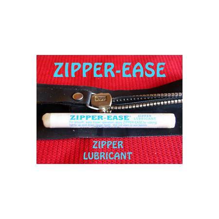 Zipper ease soft wax lubricant