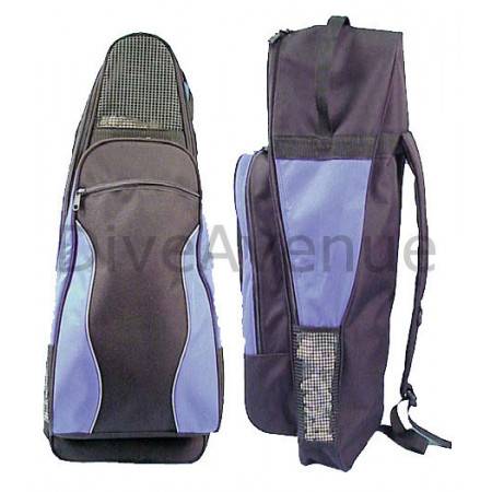 Storage bag for mask and snorkel fins