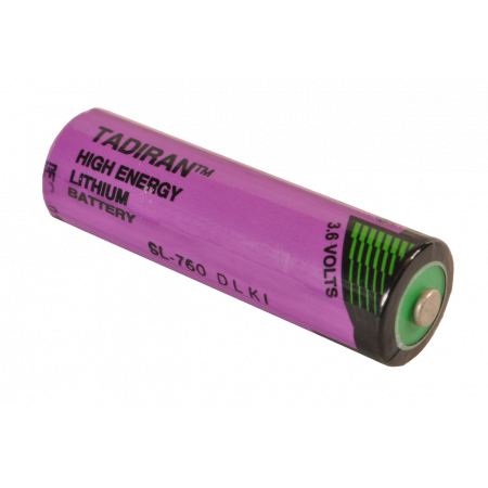 3.6V Lithium AA TADIRAN cell non rechargeable