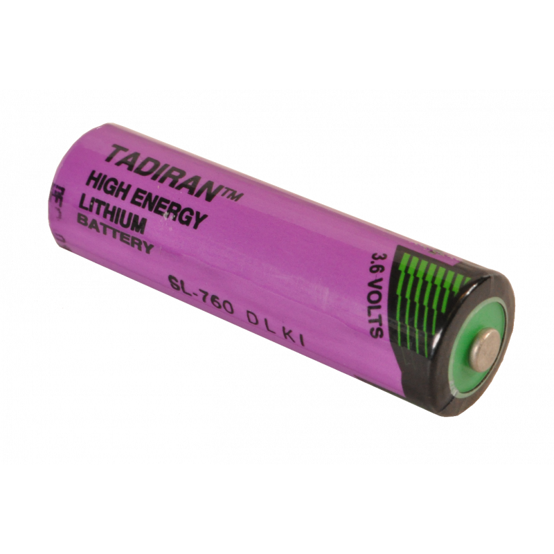 3.6V Lithium AA TADIRAN cell non rechargeable