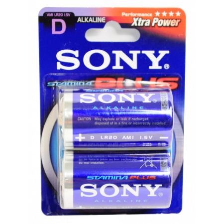 2 Piles 1.5v / C R14 Sony - Electricité/Piles - leaderbazar