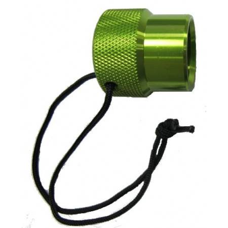 DIN female dust cap GREEN