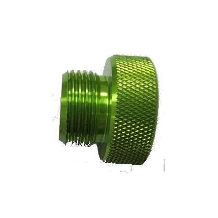 DIN male dust cap GREEN