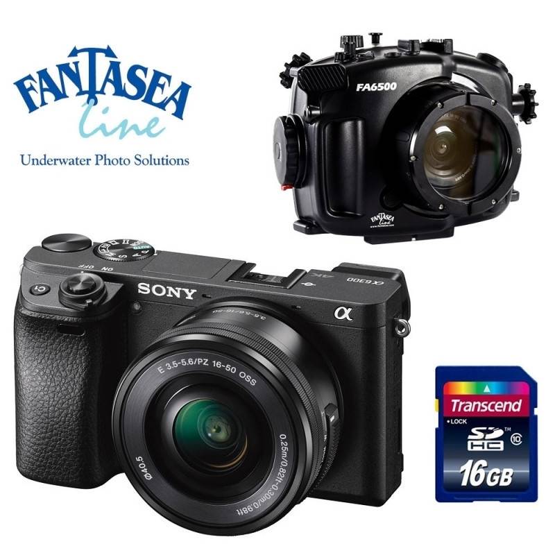 Pack Fantasea + Sony A6300 + 16-50mm