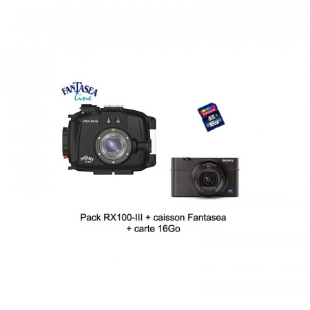 Pack caisson Fantasea + appareil Sony RX100 III