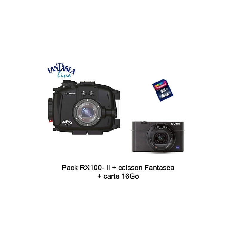 Pack caisson Fantasea + appareil Sony RX100 III Pack caisson Fantasea + appareil Sony RX100 III