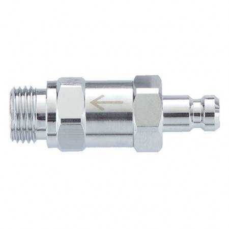 One-Way Inline Check Valve - 9/16" to QD