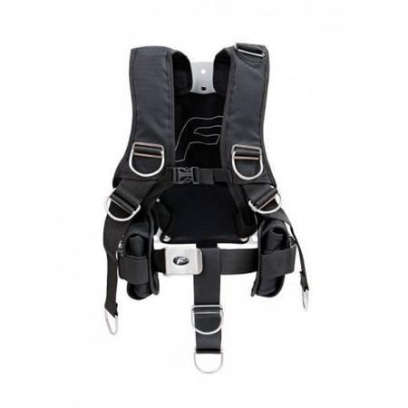 Finnsub FLY COMFORT Harness alu/SS backplate