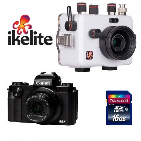 Pack caisson Ikelite + Canon G5X
