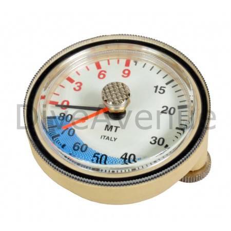 Spare depth gauge with max depth indicator 0-80m.