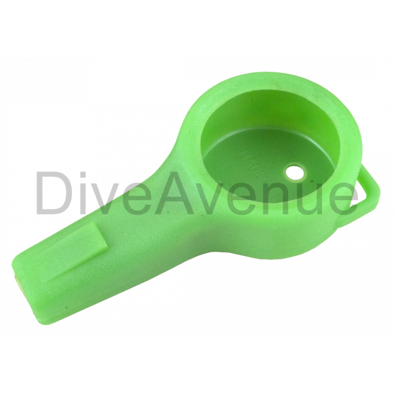 Protection plastique verte pour manomètre 52mm