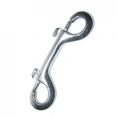Stainless steel double end clip 90mm