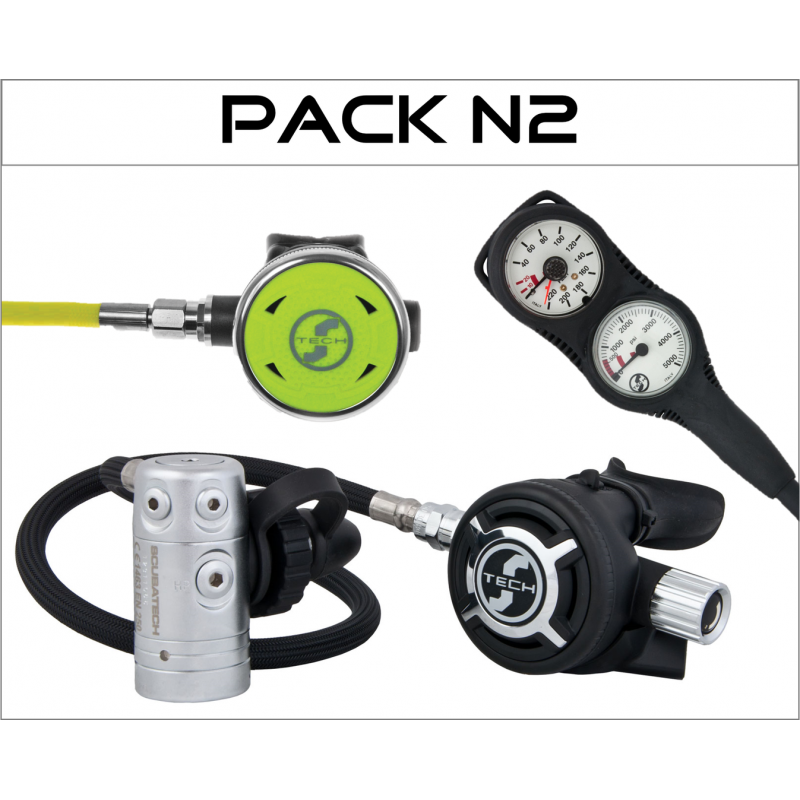 Regulator pack "N2" R2 ICE diaphragm - TECLINE Regulator pack "N2" R2 ICE diaphragm - TECLINE