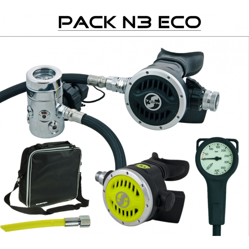 Regulator pack "N3 Eco" R6 diaphragm - TECLINE Regulator pack "N3 Eco" R6 diaphragm - TECLINE