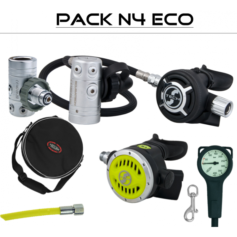 Regulator pack "N4 Eco" R2 ICE diaphragm - TECLINE