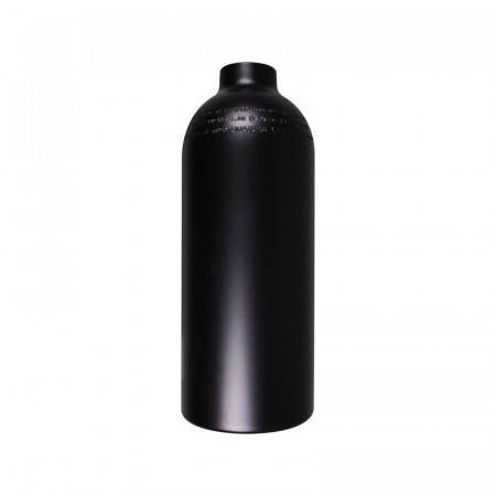 Aluminum tank 1.5L 200bar naked. Black or Dirty Beast