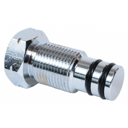 Threaded knob for modular valve, right or left