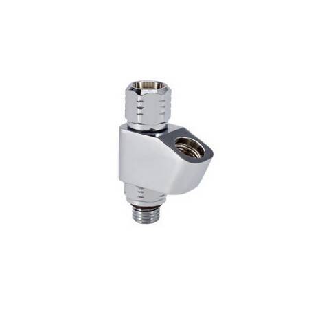 High pressure port adaptor 360° - 2 outputs