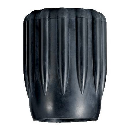 Black rubber tank valve knob big model - DIVEAVENUE