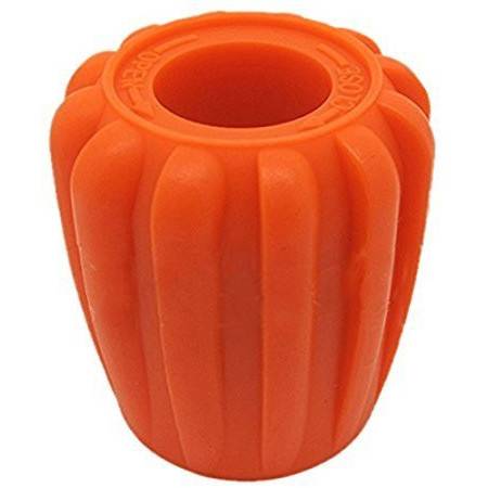 Fluo orange scuba tank valve handhweel (PVC)