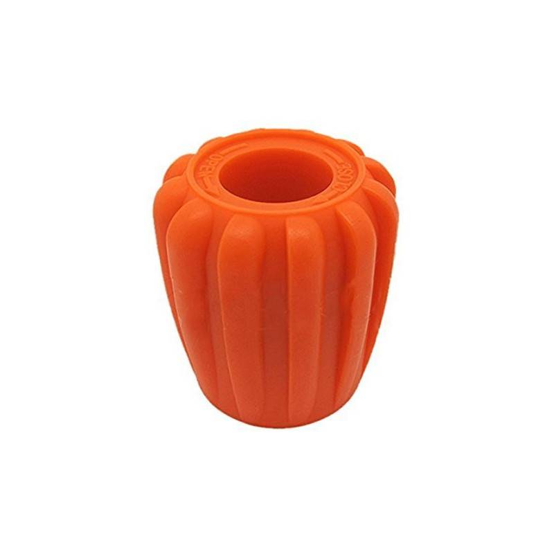 Fluo orange scuba tank valve handhweel (PVC)
