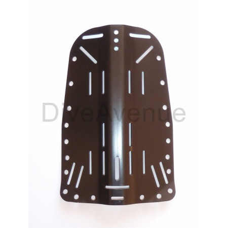 Stainless steel BACKPLATE 3mm thickness black