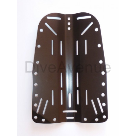 Stainless steel BACKPLATE 3mm thickness black
