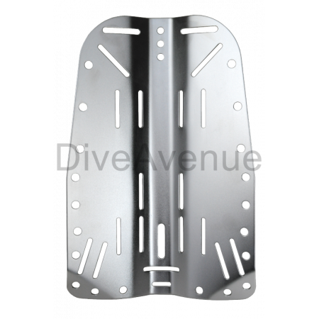 Back plate INOX plongée épaisseur 6mm