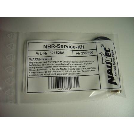 NAUTEC - Diving valve kit AIR NITROX 230bar and 300bar