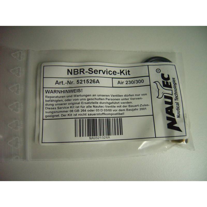 NAUTEC - Kit robinet plongée siège hexagonal AIR NAUTEC - Kit robinet plongée siège hexagonal AIR
