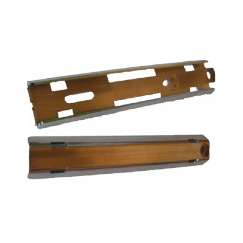Glissière inox pour la fixation d'une pony bouteille Glissière inox pour la fixation d'une pony bouteille