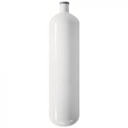 Steel diving bottle 3L 232bar short 42.5cm