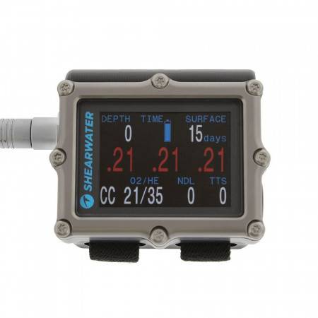Dive computer SHEARWATER PETREL 2 EXT TITANIUM
