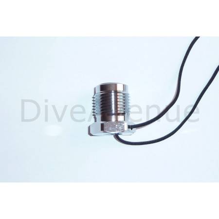 DIN male dust cap BRASS chrome plated