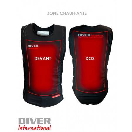 Gilet chauffant pour combinaison humide FH1420