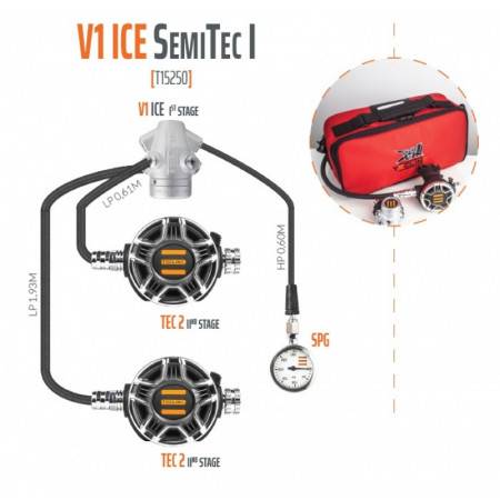 TECLINE V1 / TEC 2 - Pack détendeur SemiTec 1 - TECLINE