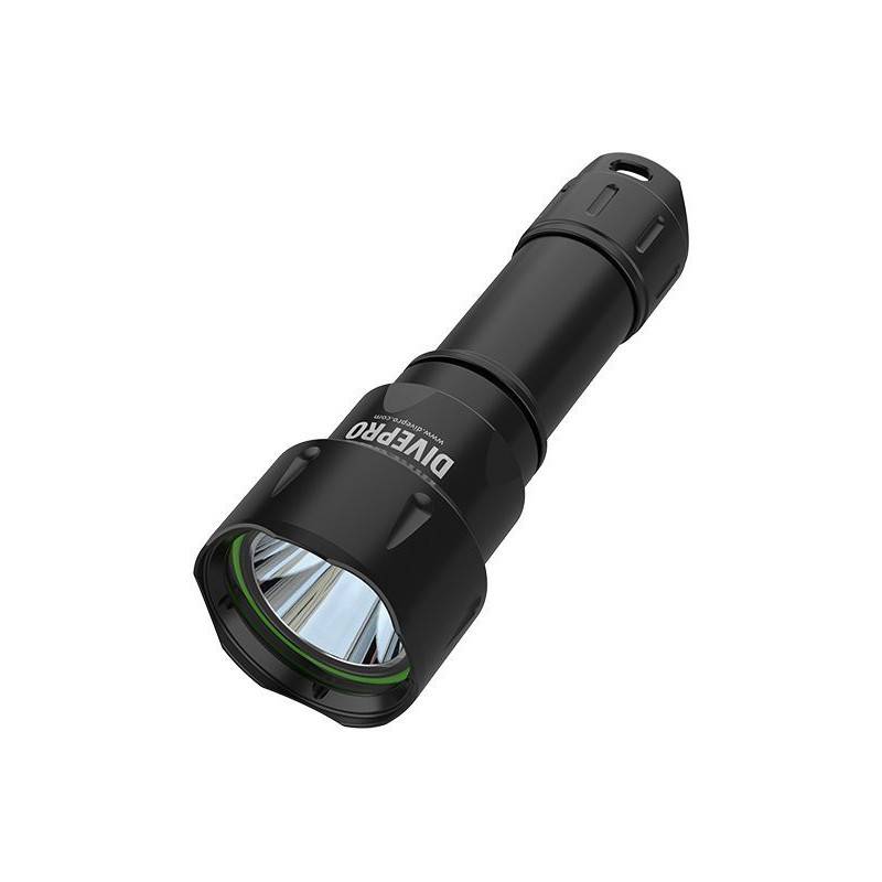 Diving light DIVEPRO D6 1050Lm 5° - 4h duration Diving light DIVEPRO D6 1050Lm 5° - 4h duration