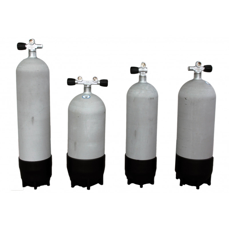 Bouteille de plongée 12L 300bar galvanisée FABER Bouteille de plongée 12L 300bar galvanisée FABER
