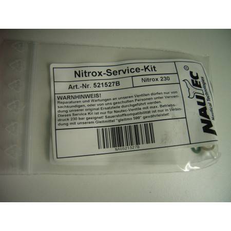 NAUTEC - Diving valve kit AIR NITROX 230bar and 300bar