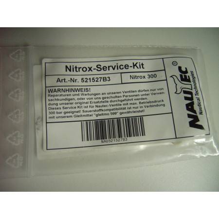 Kit entretien robinet NAUTEC AIR NITROX 230bar et 300bar