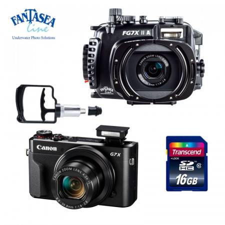 Pack caisson Fantasea Vacuum FG7X + appareil Canon G7X MK II