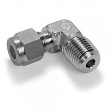 Coude mâle en inox 8 mm x 1/4'' BSPT