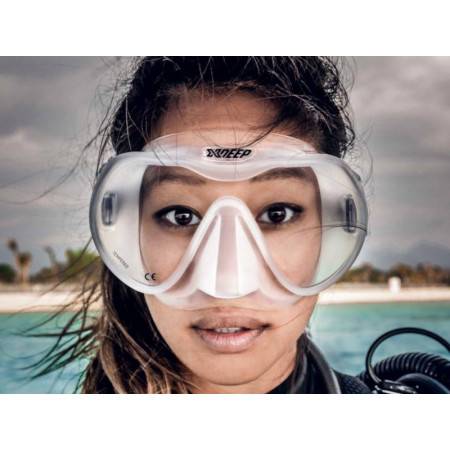 Diving mask XDEEP frameless BLACK