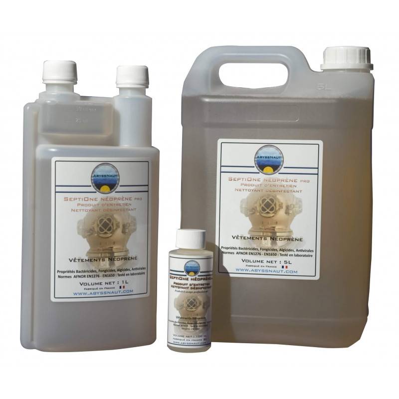 Disinfectant for neoprene suits SEPTIONE NEOPRENE ABYSSNAUT Disinfectant for neoprene suits SEPTIONE NEOPRENE ABYSSNAUT