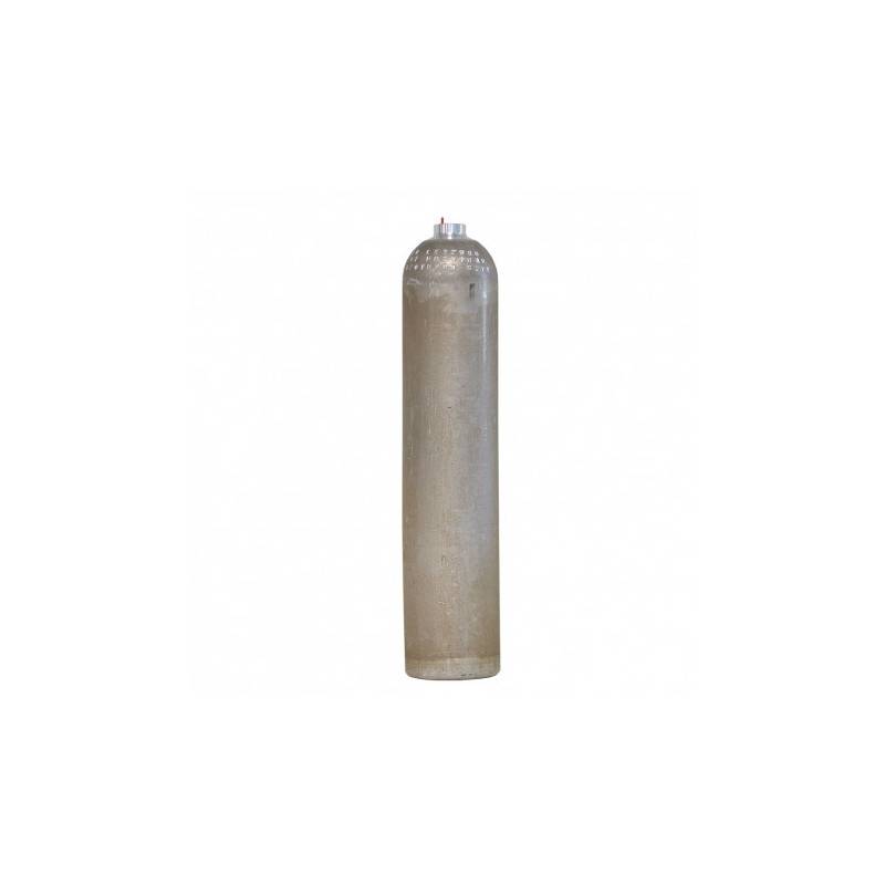 7L 200bar aluminium diving cylinder MES raw - DIVEAVENUE