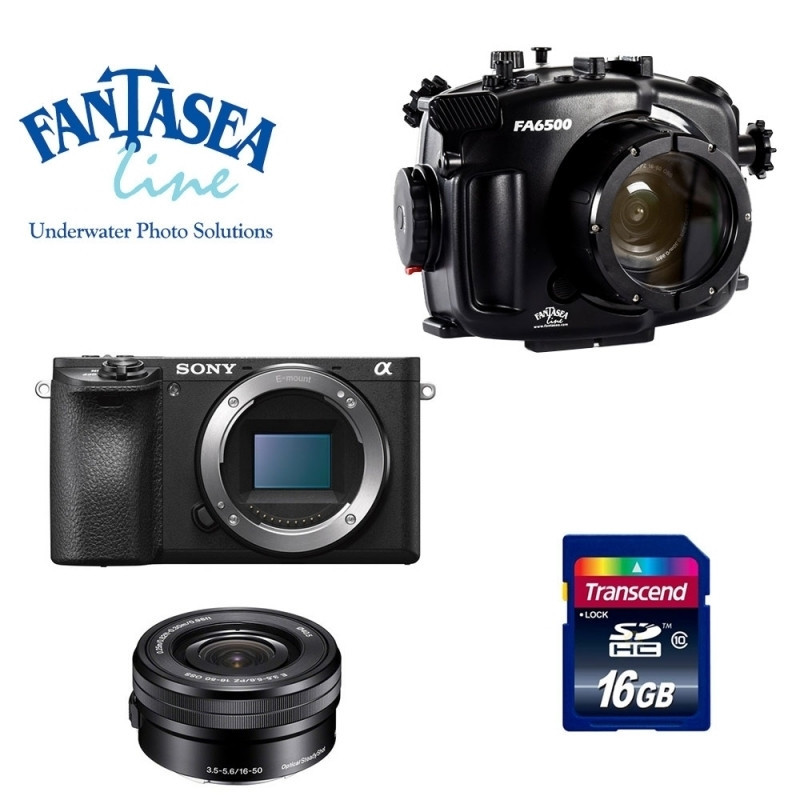Pack Caisson Fantasea + Sony A6500 +16-50mm Pack Caisson Fantasea + Sony A6500 +16-50mm