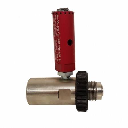 Adapter DIN 300bar female DIN 200bar male for compressor