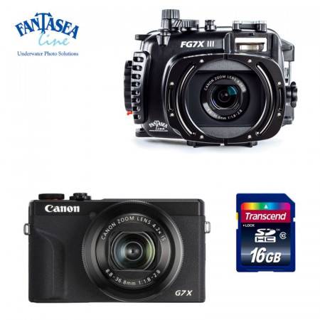 Pack housing Fantasea + Canon G7X MKIII
